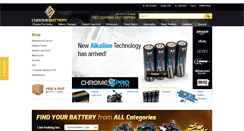 Desktop Screenshot of chromebattery.com